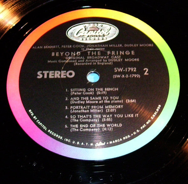 Beyond The Fringe : Beyond The Fringe (LP, Album)