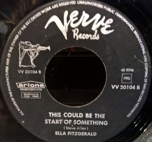 Ella Fitzgerald : Concert In Hollywood (7", Single)