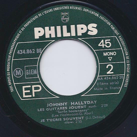 Johnny Hallyday : Dis-Lui Que J'en Rêve (7", EP, Mono)
