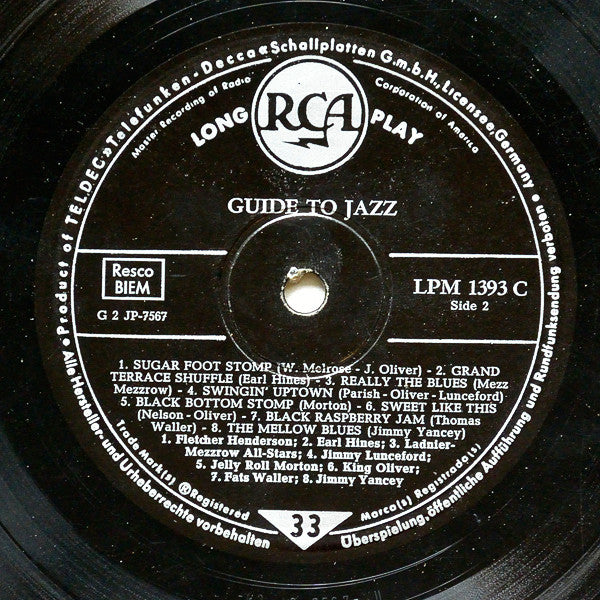 Various : Guide To Jazz (LP, Comp)