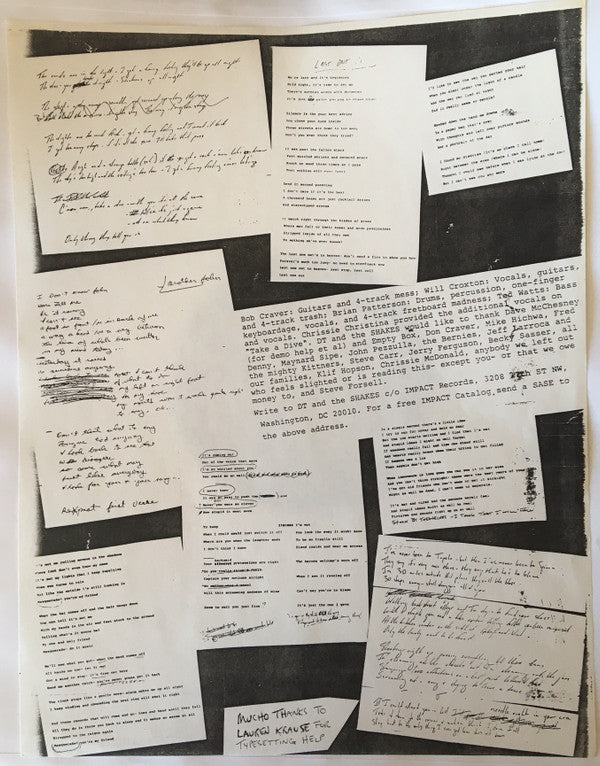 DT And The Shakes : Masquerade (LP, Album)