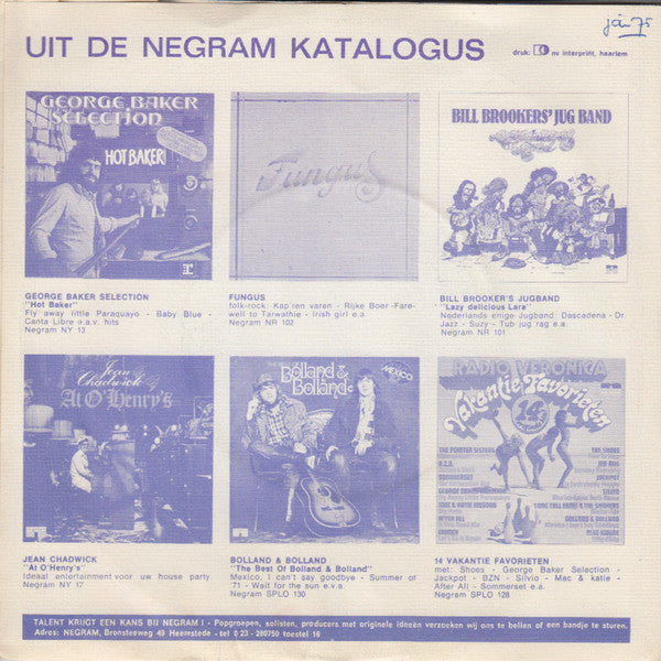 Bled : Bye Bye Lonely Days  (7", Single)