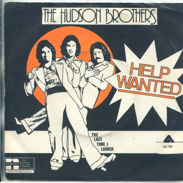 The Hudson Brothers* : Help Wanted (7", Single)