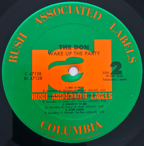 The Don (3) : Wake Up The Party (LP, Album)