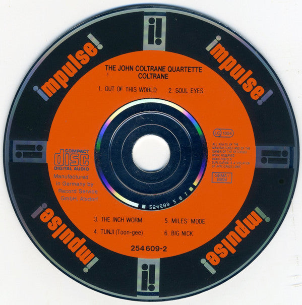 The John Coltrane Quartet : Coltrane (CD, Album, RE, RM)