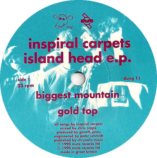Inspiral Carpets : Island Head E.P. (7", EP)