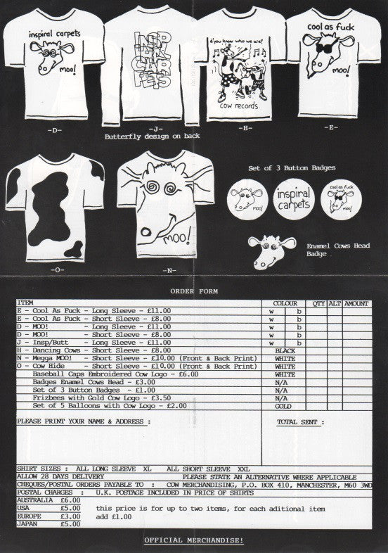 Inspiral Carpets : Island Head E.P. (7", EP)