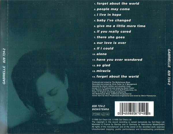 Gabrielle : Gabrielle (CD, Album)