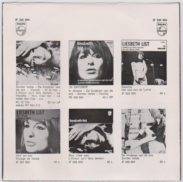 Liesbeth List : Autant Que Moi (7", Single, Mono)