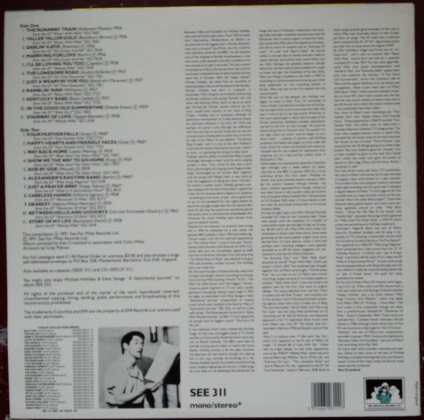 Michael Holliday : The EP Collection (LP, Comp)