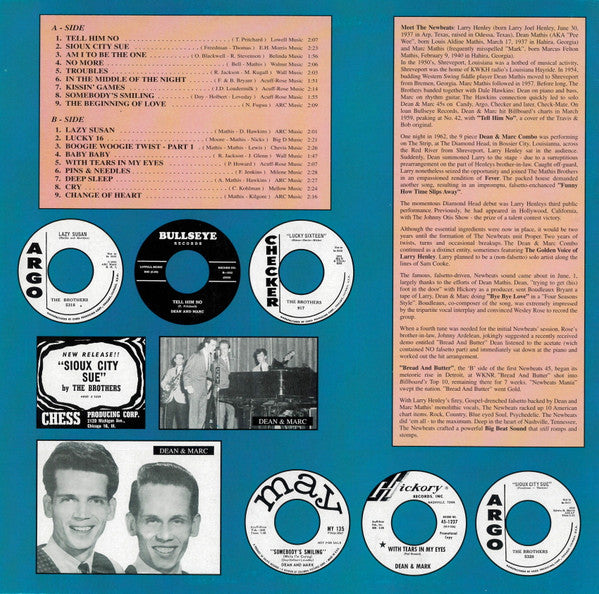 Dean And Marc* : Tell Him No (LP, Comp, Mono, Ltd)