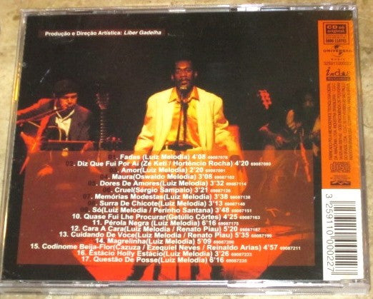 Luiz Melodia : Luiz Melodia Acústico Ao Vivo (CD, Album)