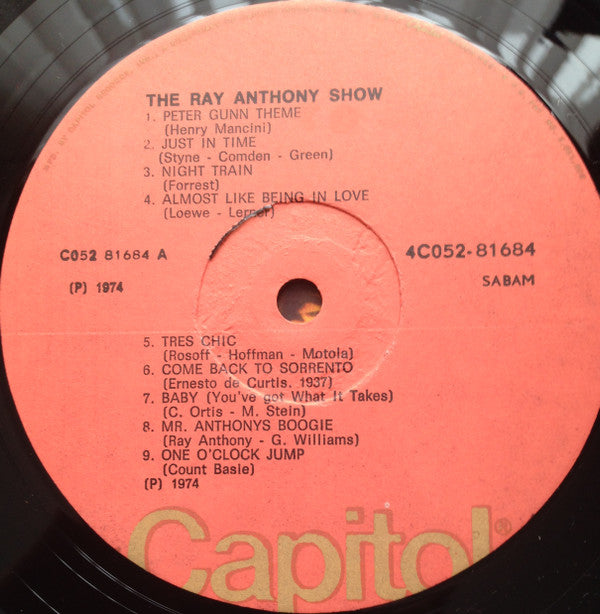 Ray Anthony : The Ray Anthony Show (LP, RE)