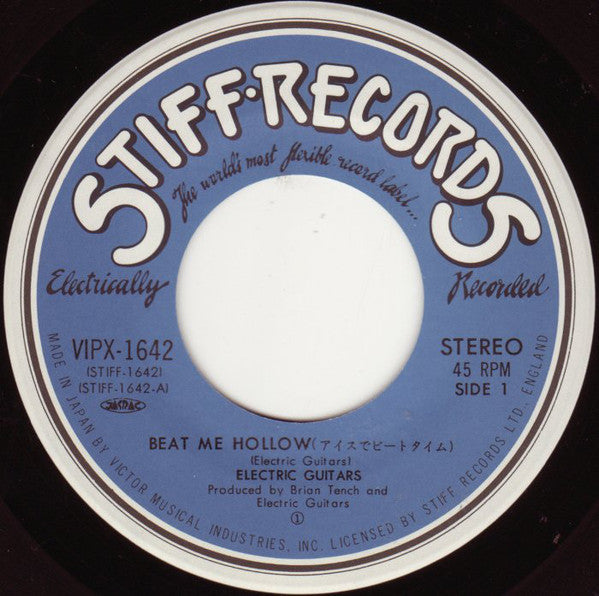 Electric Guitars : Beat Me Hollow (7", Single)