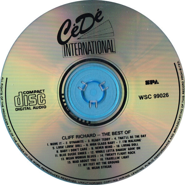 Cliff Richard : The Best Of (CD, Comp)