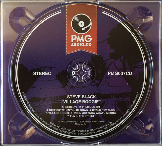 Steve Dudu Black : Village Boogie (CD, Album, RE, Dig)