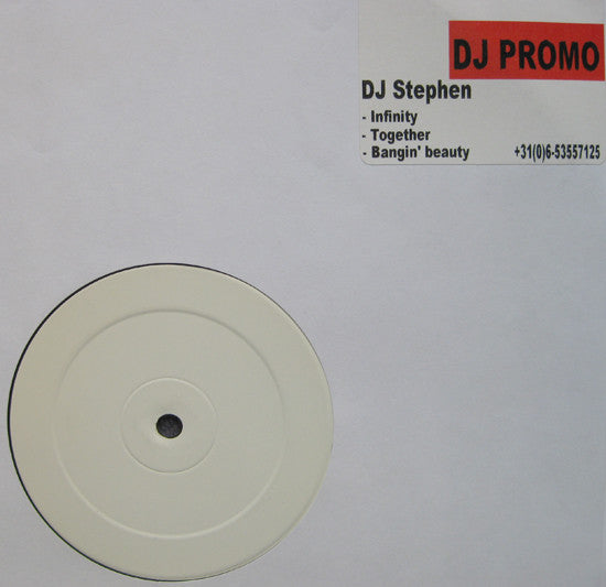 DJ Stephen : Infinity (12", Promo, W/Lbl)