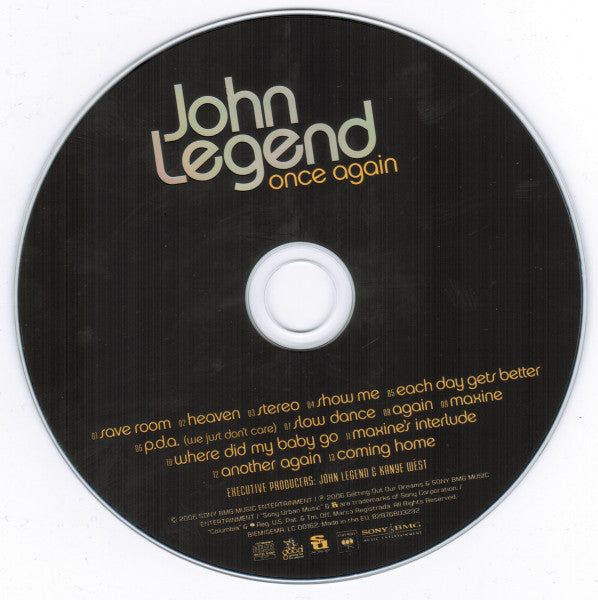 John Legend : Once Again (CD, Album)