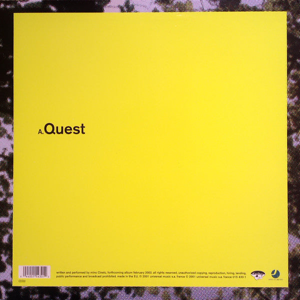 Mino Cinelu : Quest (12", S/Sided)