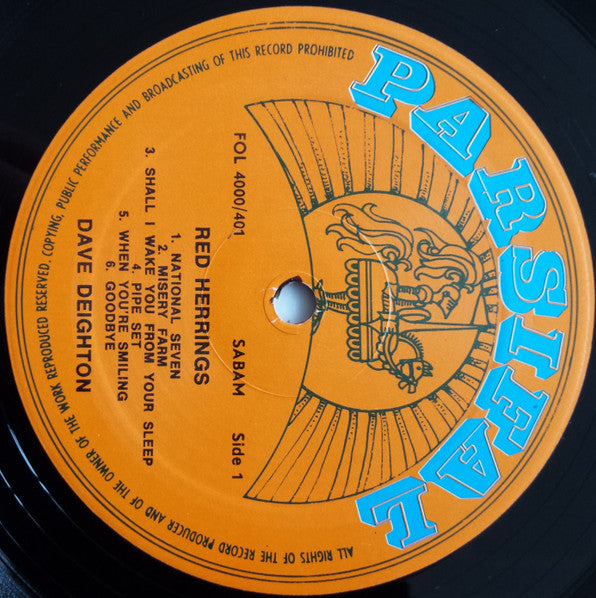 Dave Deighton : Red Herrings (LP, Album)