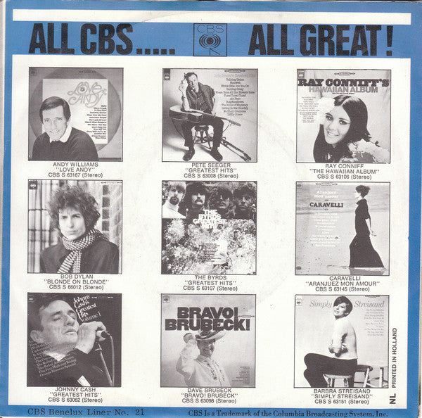 Georgie Fame :  Bullets Laverne   (7", Single)