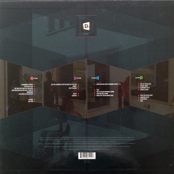 Pink Floyd : Echoes (The Best Of Pink Floyd) (Box, Comp + 4xLP, Mixed, RM)