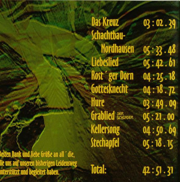 Die Schinder : Gottesknecht (CD, Album)