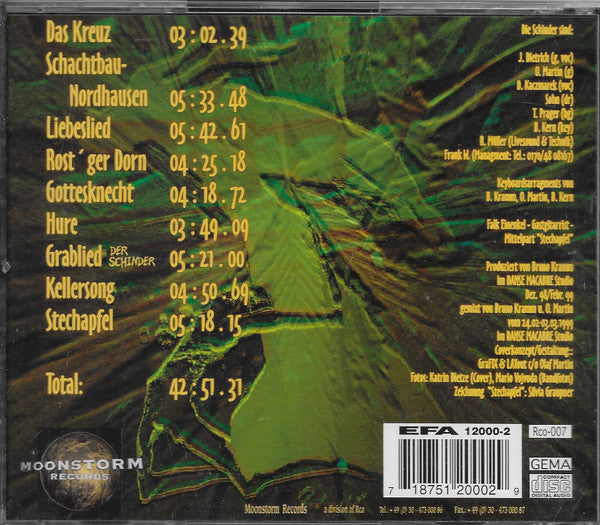 Die Schinder : Gottesknecht (CD, Album)