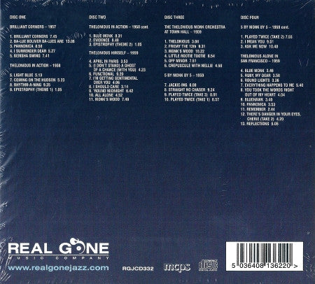 Thelonious Monk : Vol. 2 Six Classic Albums (4xCD, Comp, RE, RM, Dig)