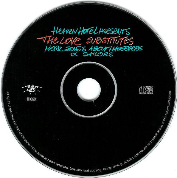 The Love Substitutes : More Songs About Hangovers And Sailors (CD, Album)