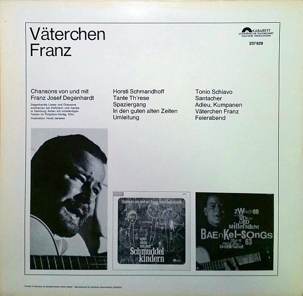 Franz Josef Degenhardt : Väterchen Franz (LP)