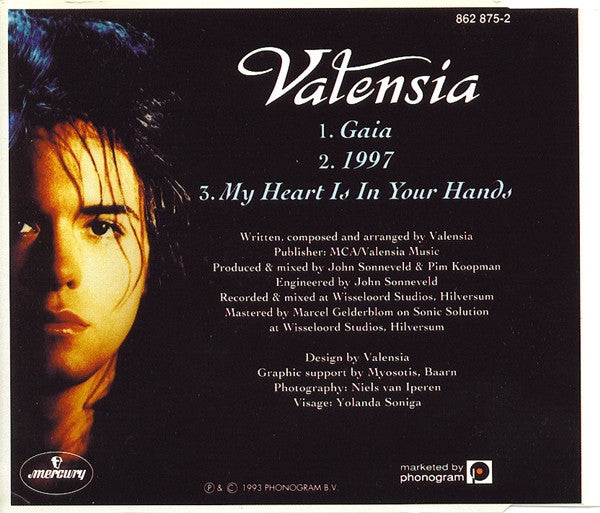 Valensia : Gaia (CD, Maxi)