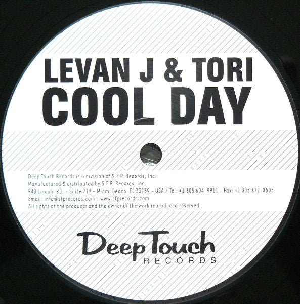 Levan J* & Tori : Cool Day (12")
