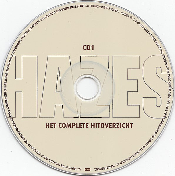 André Hazes : Hazes (Het Complete Hitoverzicht) (2xCD, Comp, Copy Prot.)