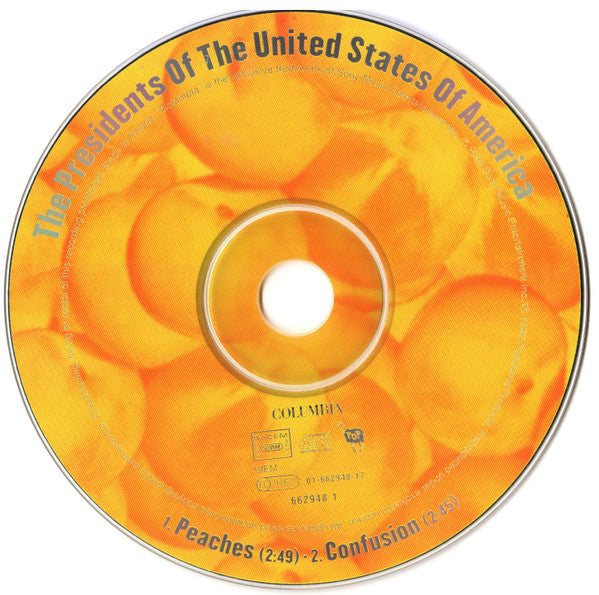 The Presidents Of The United States Of America : Peaches (CD, Single)