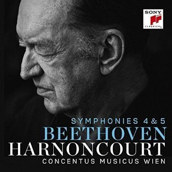 Ludwig van Beethoven, Nikolaus Harnoncourt, Concentus Musicus Wien : Symphonies 4 & 5 (CD, Album)