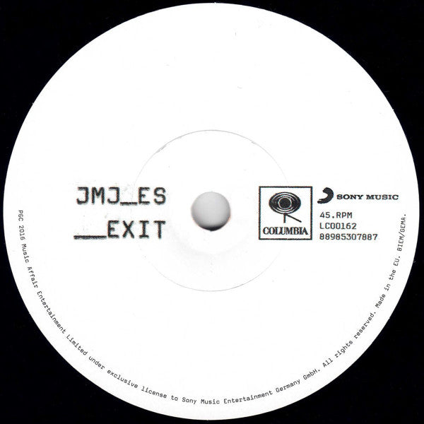 Jean-Michel Jarre & Edward Snowden : Exit (7", S/Sided, RSD, Single)