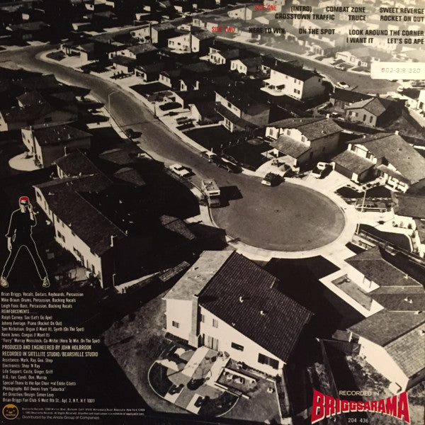 Brian Briggs : Combat Zone (LP, Album)