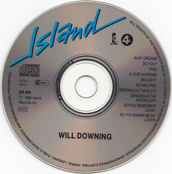 Will Downing : Will Downing (CD, Album)