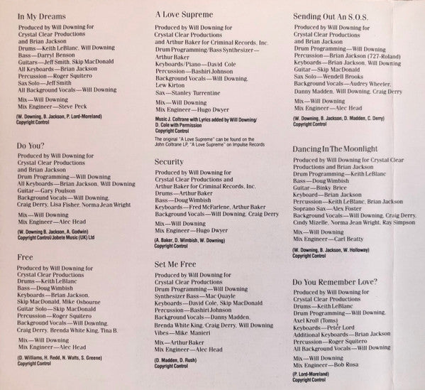 Will Downing : Will Downing (CD, Album)