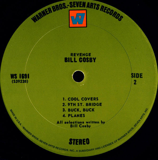 Bill Cosby : Revenge (LP, Album, RP)