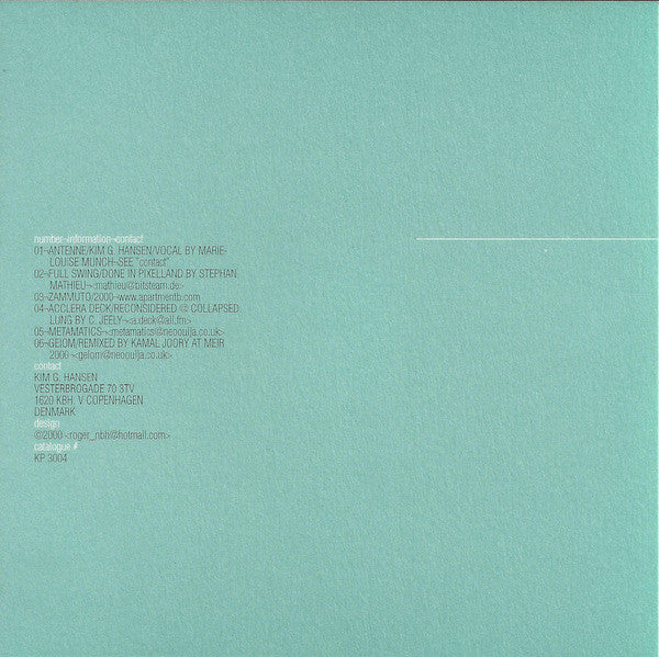 Antenne : Here To Go (CD, Single)