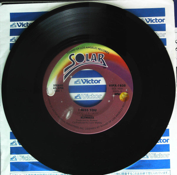 Klymaxx : I Miss You (7")
