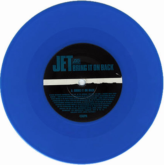 Jet (2) : Bring It On Back (7", Single, Blu)