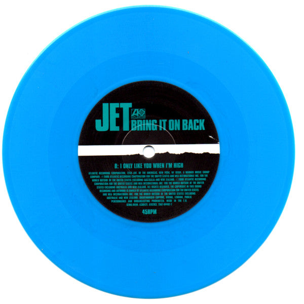 Jet (2) : Bring It On Back (7", Single, Blu)