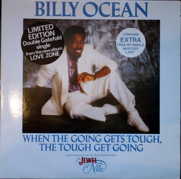 Billy Ocean : When The Going Gets Tough, The Tough Get Going / Mystery Lady (12", S/Sided + 12" + Ltd, Gat)