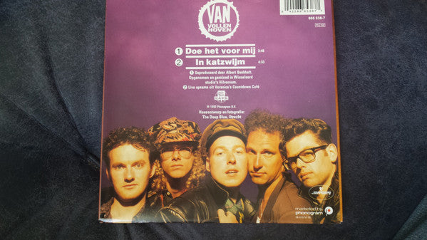 Van Vollenhoven : Doe Het Voor Mij (7", Single)