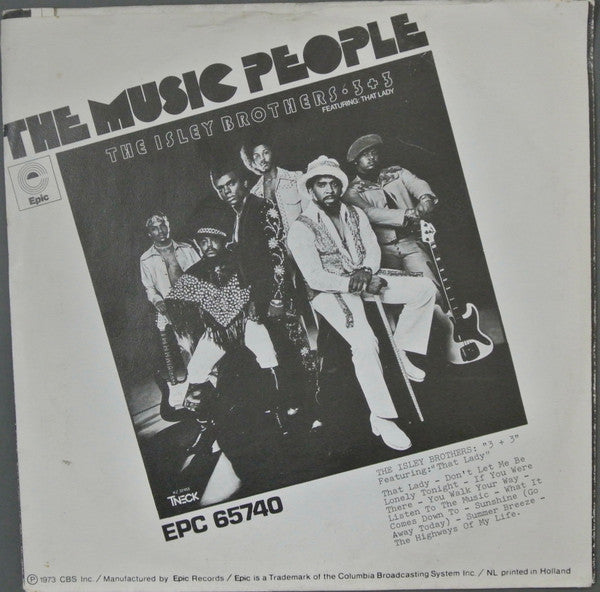 The Isley Brothers : That Lady (Part 1 & 2) (7", Single)