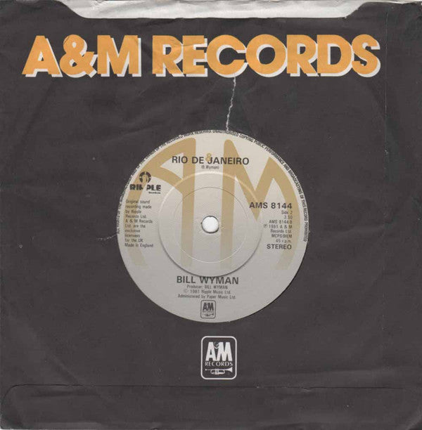 Bill Wyman : (Si Si) Je Suis Un Rock Star (7", Single)