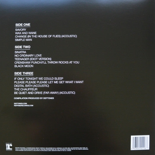 Deftones : B-Sides & Rarities (LP, Comp, Gol + LP, S/Sided, Comp, Etch, Gol + DVD)